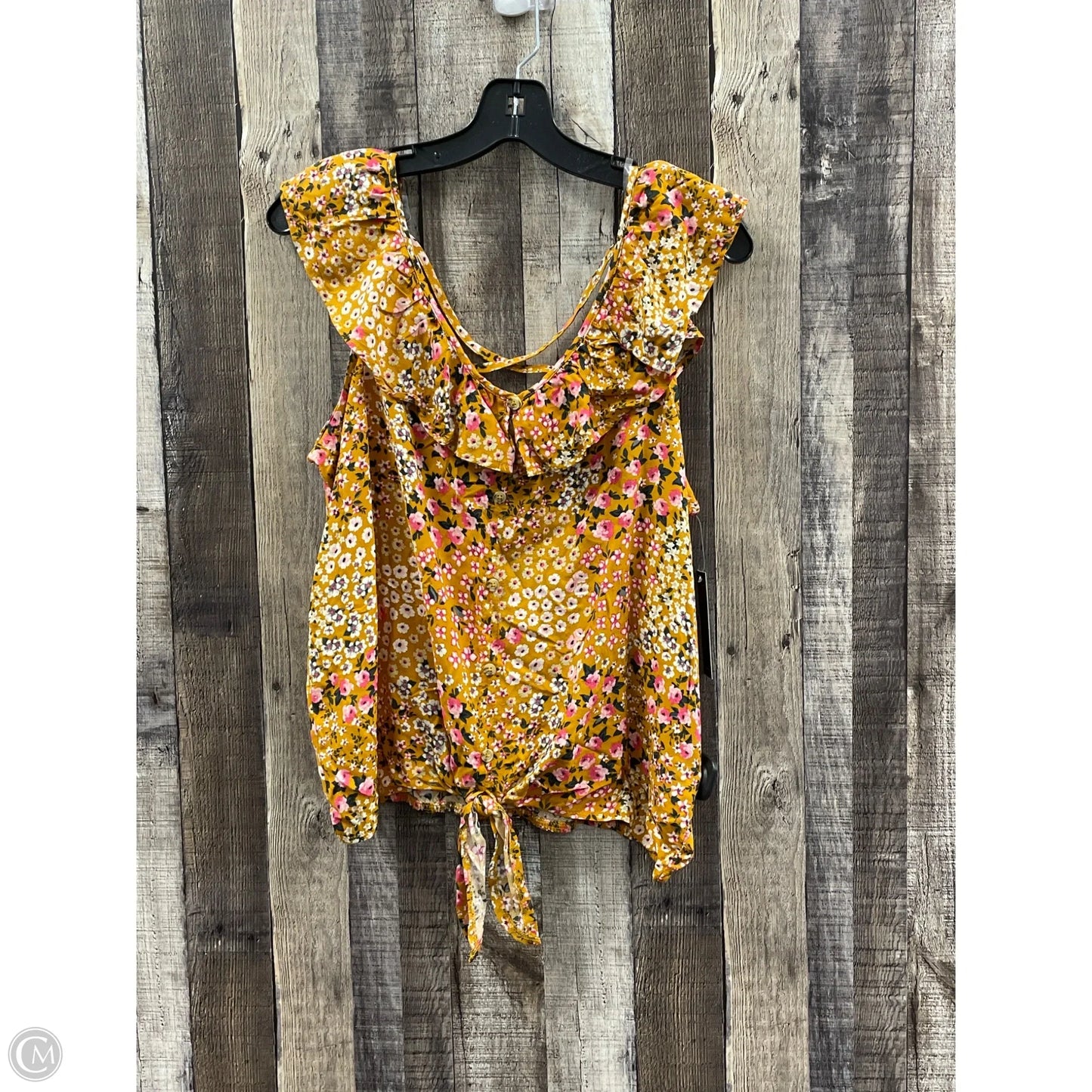 Top Sleeveless By No Boundaries In Multi-colored, Size: L