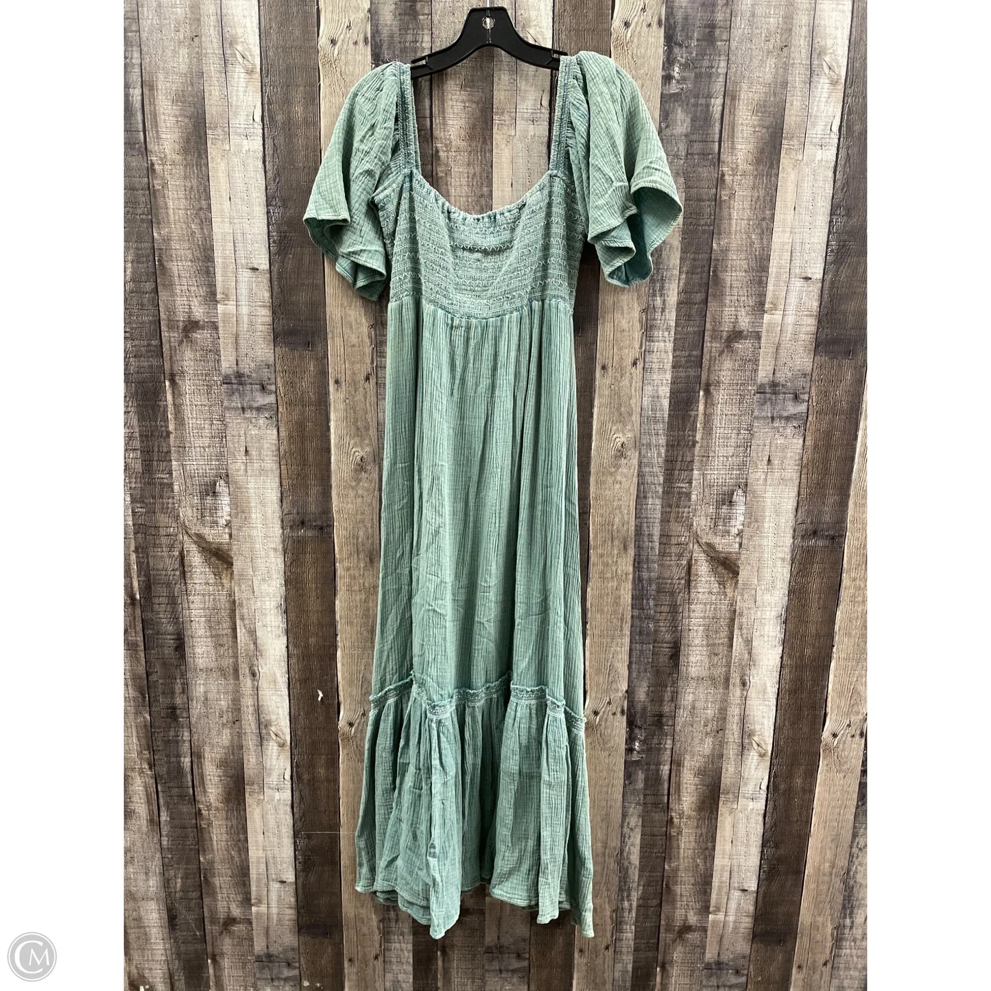 Dress Casual Maxi By Easel In Green, Size: M
