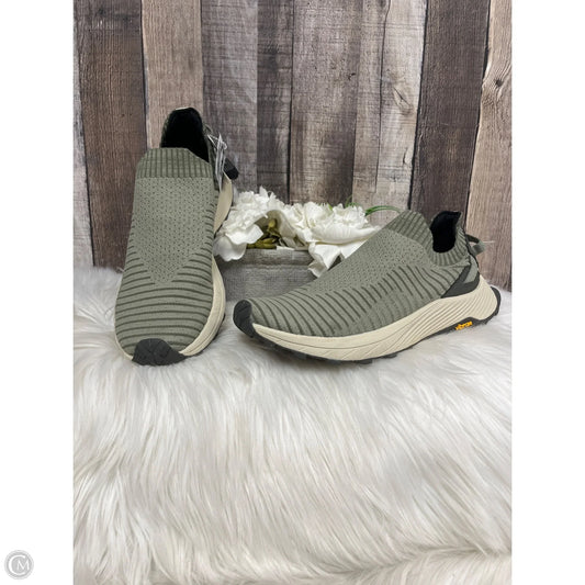 Shoes Sneakers By Merrell In Green, Size: 10