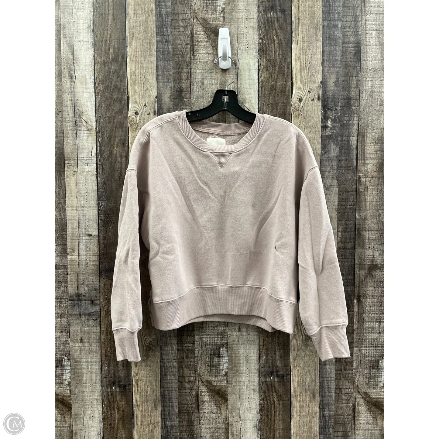 Sweatshirt Crewneck By Ultra Flirt In Mauve, Size: M