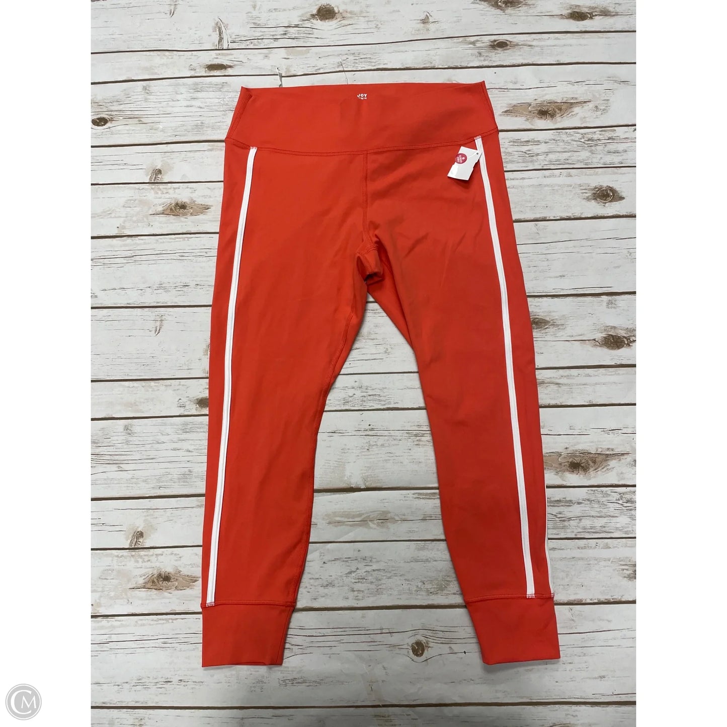 Athletic Leggings By Joy Lab In Orange, Size: Xl