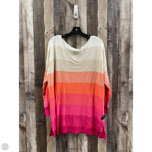 Sweater By Liz Claiborne In Multi-colored, Size: 1x