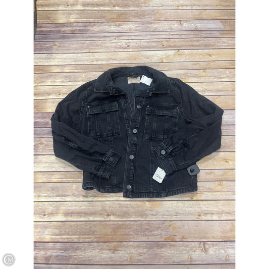 Jacket Denim By We The Free In Black Denim, Size: L
