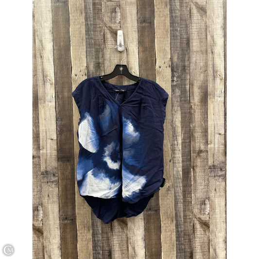 Top Sleeveless By Simply Vera In Tie Dye Print, Size: S