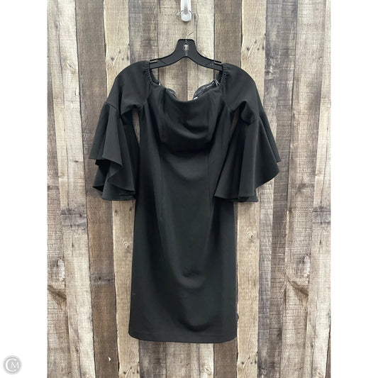 Dress Casual Midi By Calvin Klein In Black, Size: Xs