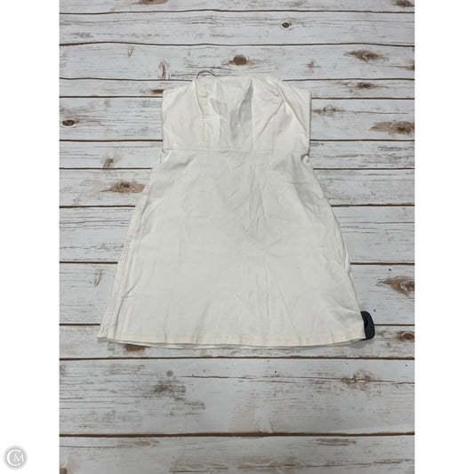 Dress Casual Short By Urban Outfitters In Ivory, Size: S