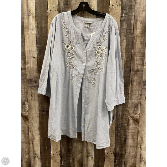 Dress Casual Short By Catherines In Striped Pattern, Size: 4