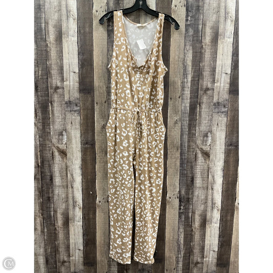 Jumpsuit By Entro In Animal Print, Size: S