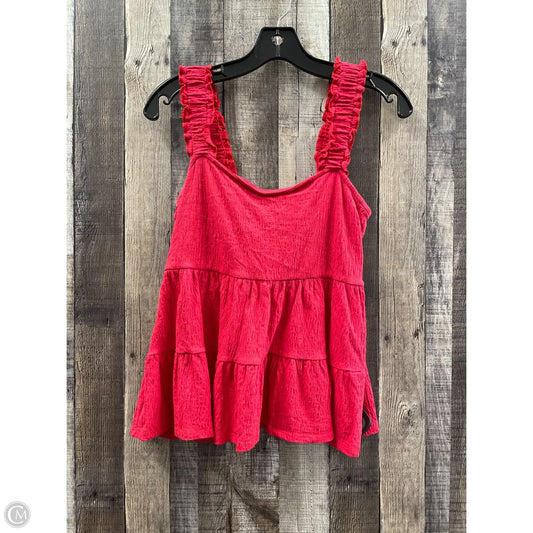 Top Sleeveless By Altard State In Red, Size: Xl