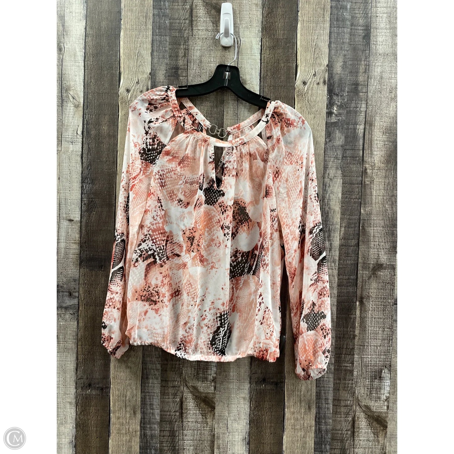 Top Long Sleeve By Jennifer Lopez In Multi-colored, Size: Xs