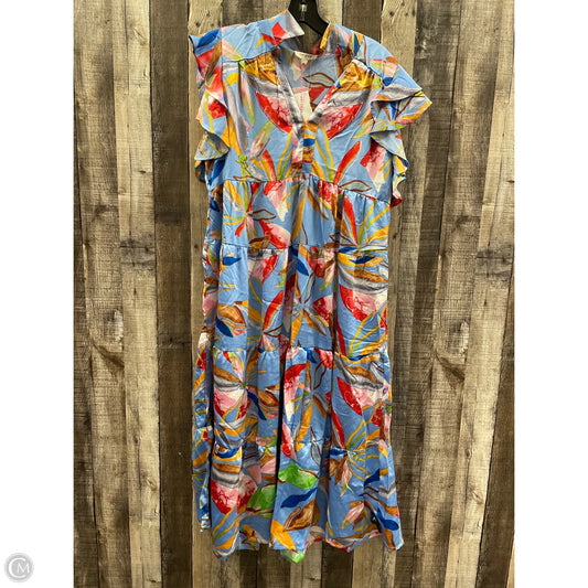 Dress Casual Maxi By Umgee In Multi-colored, Size: L