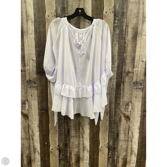 Top Long Sleeve By Fashion Nova In Purple, Size: S