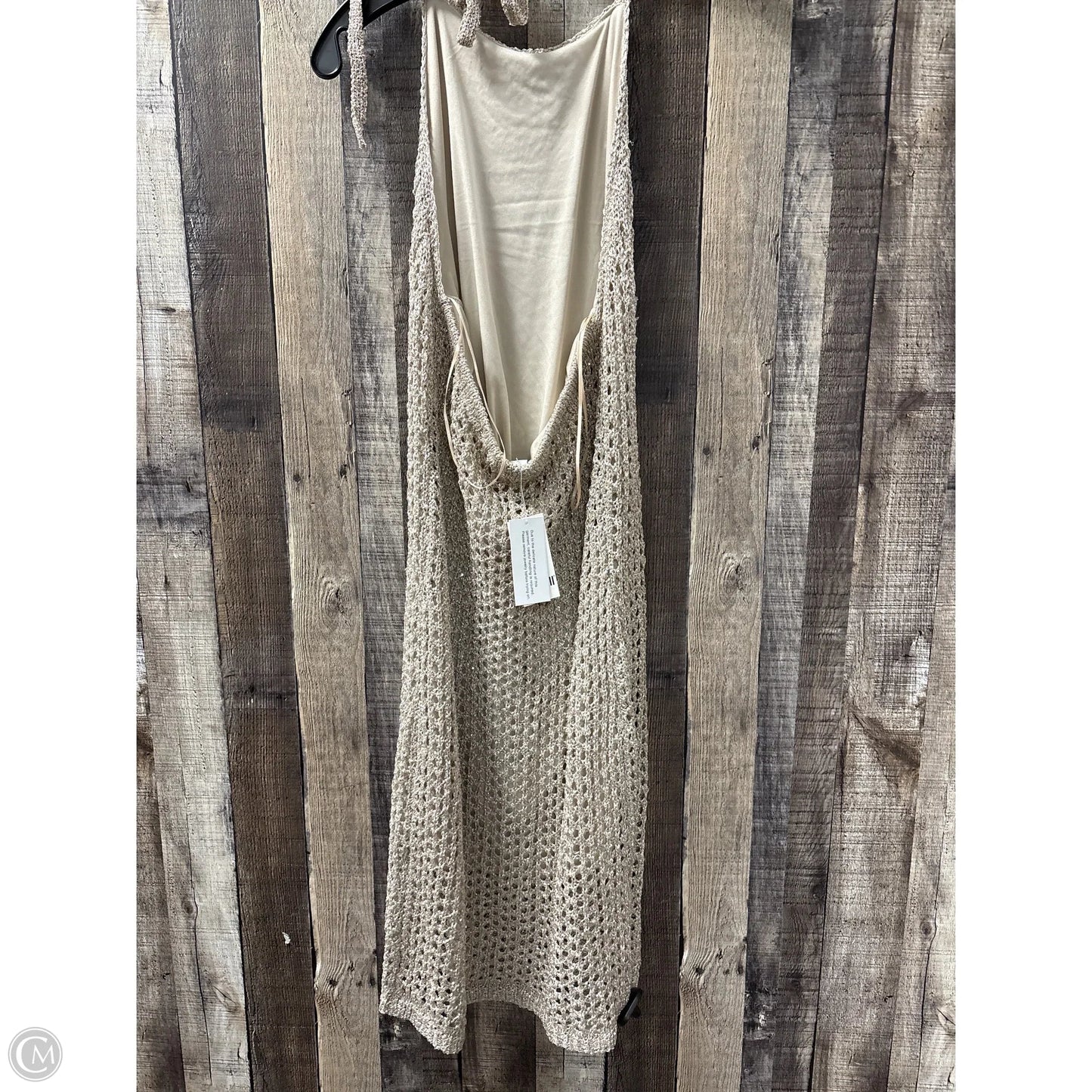 Dress Party Midi By Bar Iii In Tan, Size: M
