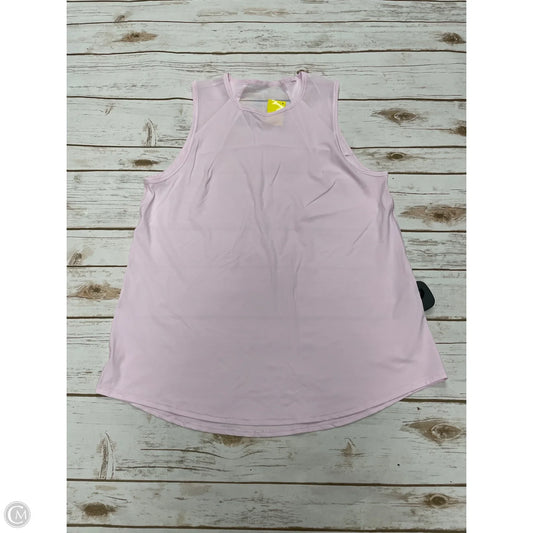 Athletic Tank Top By Lululemon In Pink, Size: M