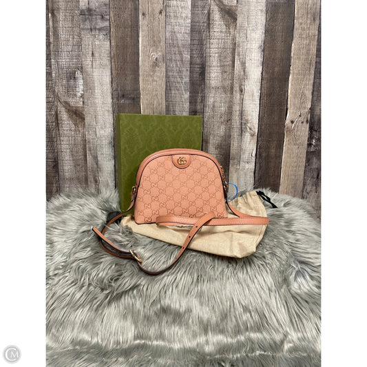 Crossbody Luxury Designer By Gucci, Size: Small