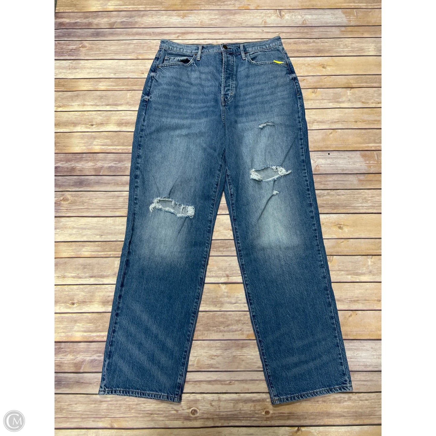 Jeans Wide Leg By Ana In Blue Denim, Size: 12