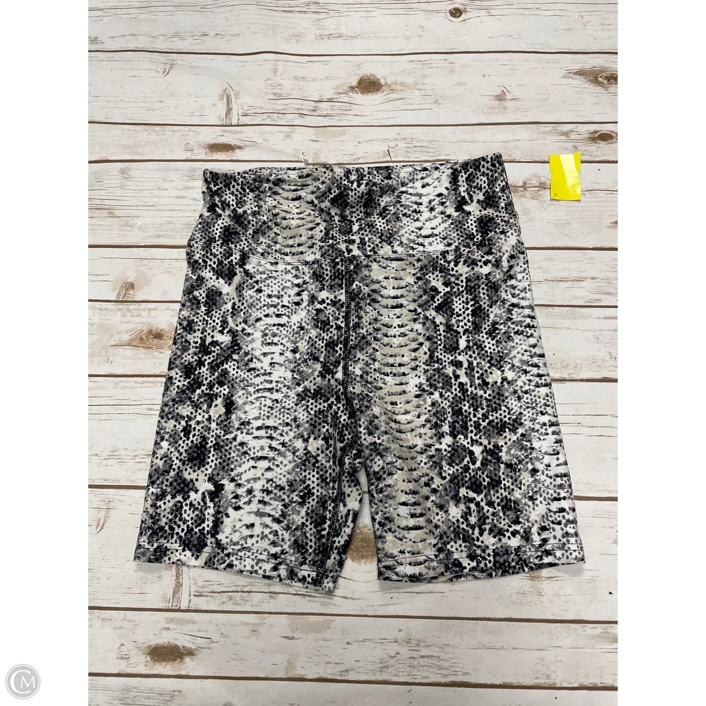 Athletic Shorts By Balance Collection In Snakeskin Print, Size: Xl