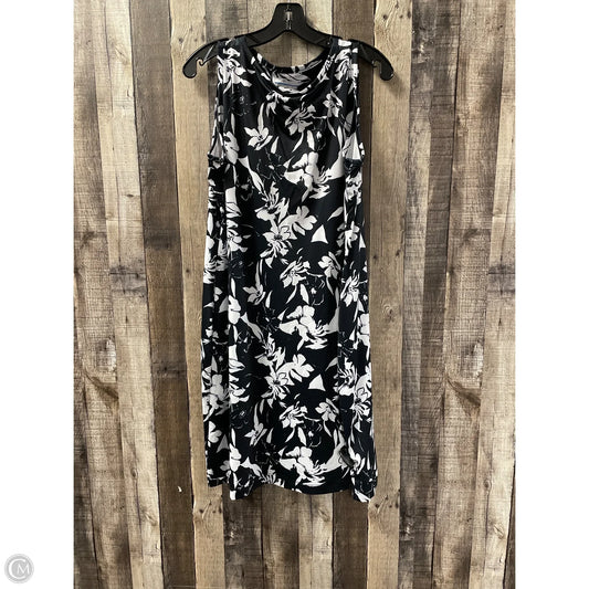 Athletic Dress By Columbia In Black & White, Size: Xxl