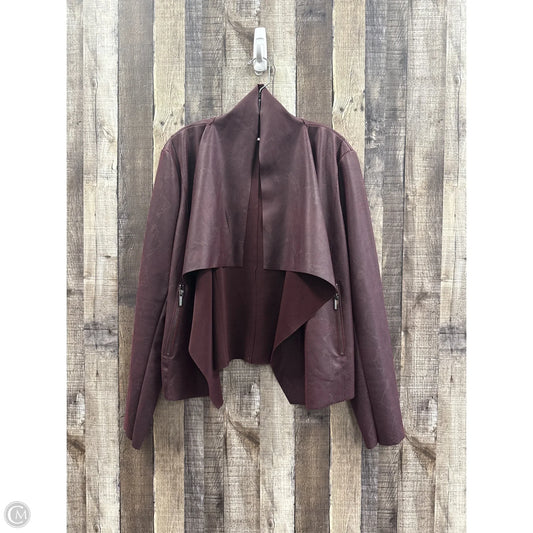 Jacket Other By White House Black Market In Maroon, Size: Xl