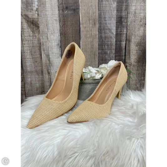 Shoes Heels Stiletto By Tahari In Cream, Size: 8