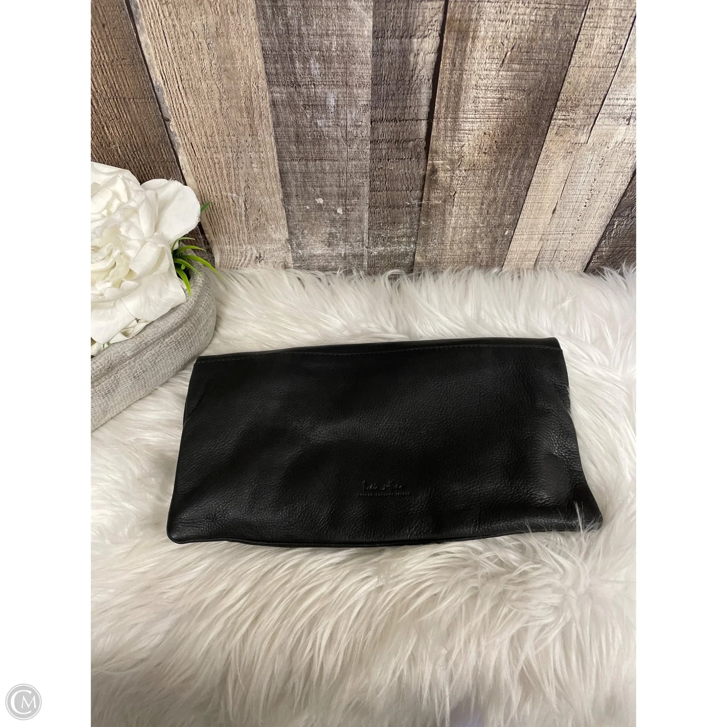 Clutch Leather By Cme, Size: Medium