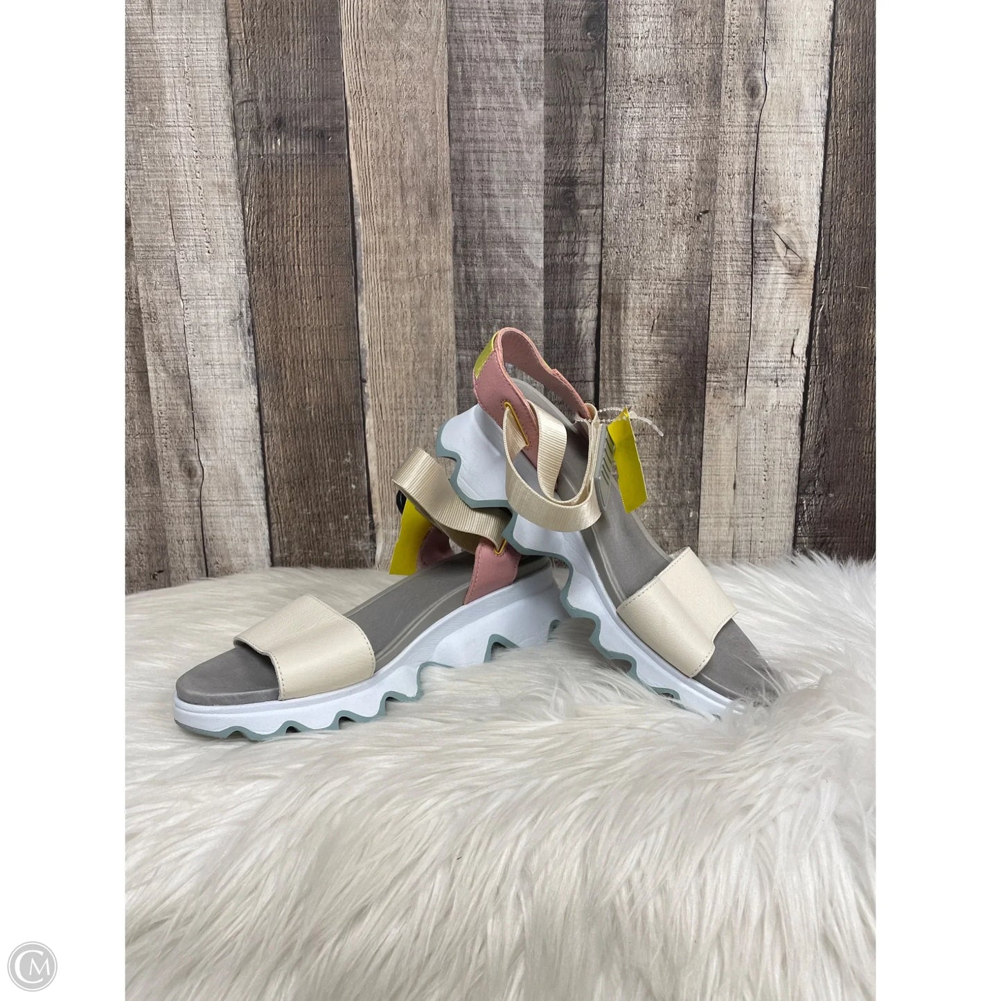 Sandals Flats By Sorel In Multi-colored, Size: 8.5