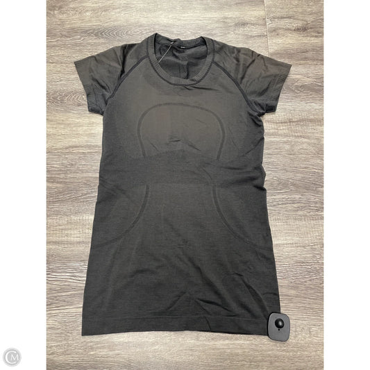 Athletic Top Short Sleeve By Clothes Mentor In Black, Size: 6