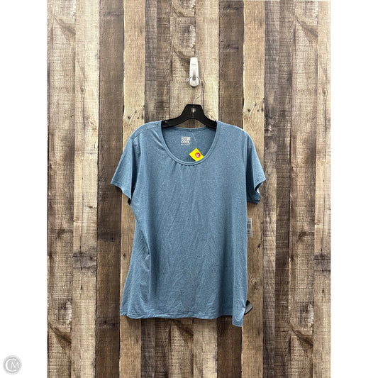 Athletic Top Short Sleeve By 32 Degrees In Blue, Size: Xl
