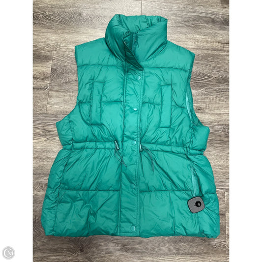 Vest Puffer & Quilted By Love Tree In Green, Size: M