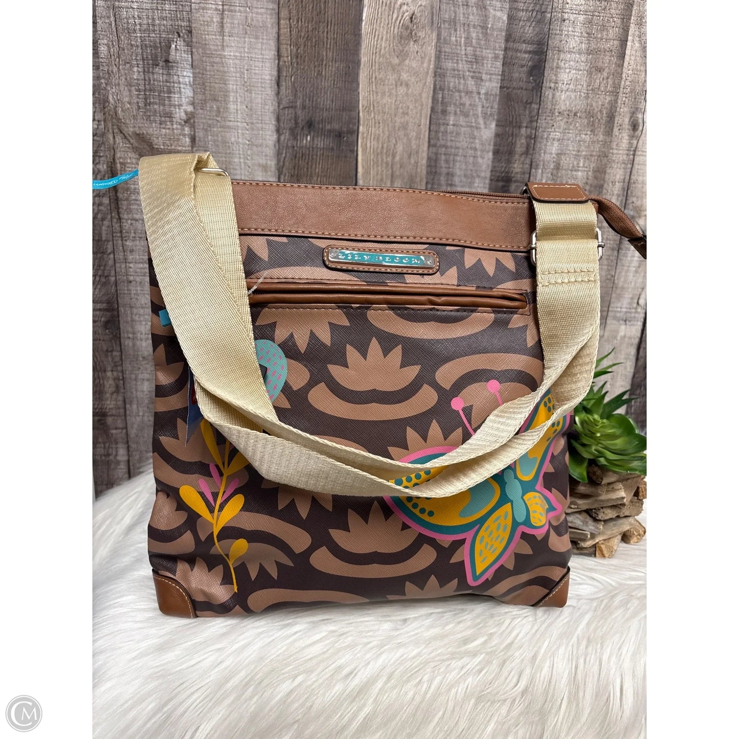 Handbag By Lily Bloom, Size: Large