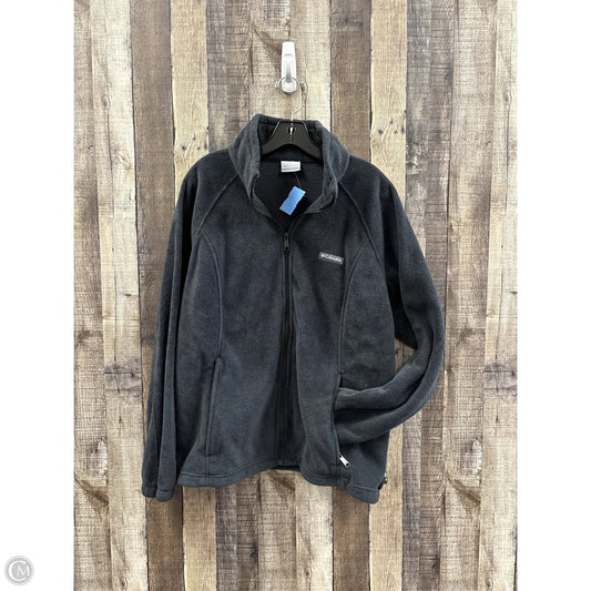 Jacket Fleece By Columbia In Black, Size: Xxl