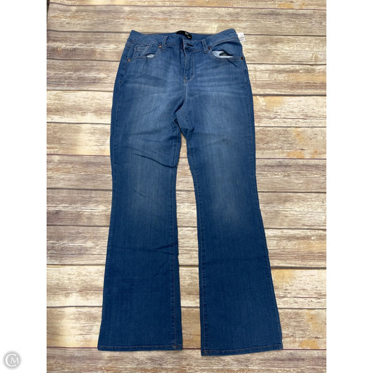 Jeans Boot Cut By 1822 Denim In Blue Denim, Size: 12