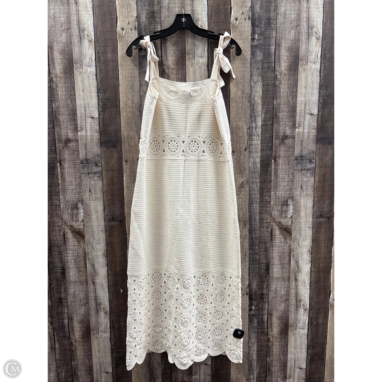 Swimwear Cover-up By Loft In Cream, Size: M