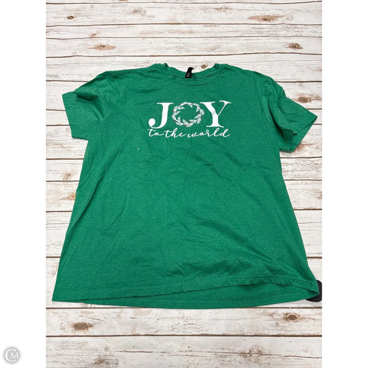 Top Short Sleeve By District In Green, Size: 2x