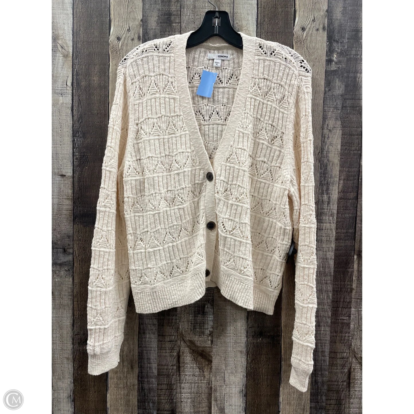Sweater By Sonoma In Ivory, Size: Xl