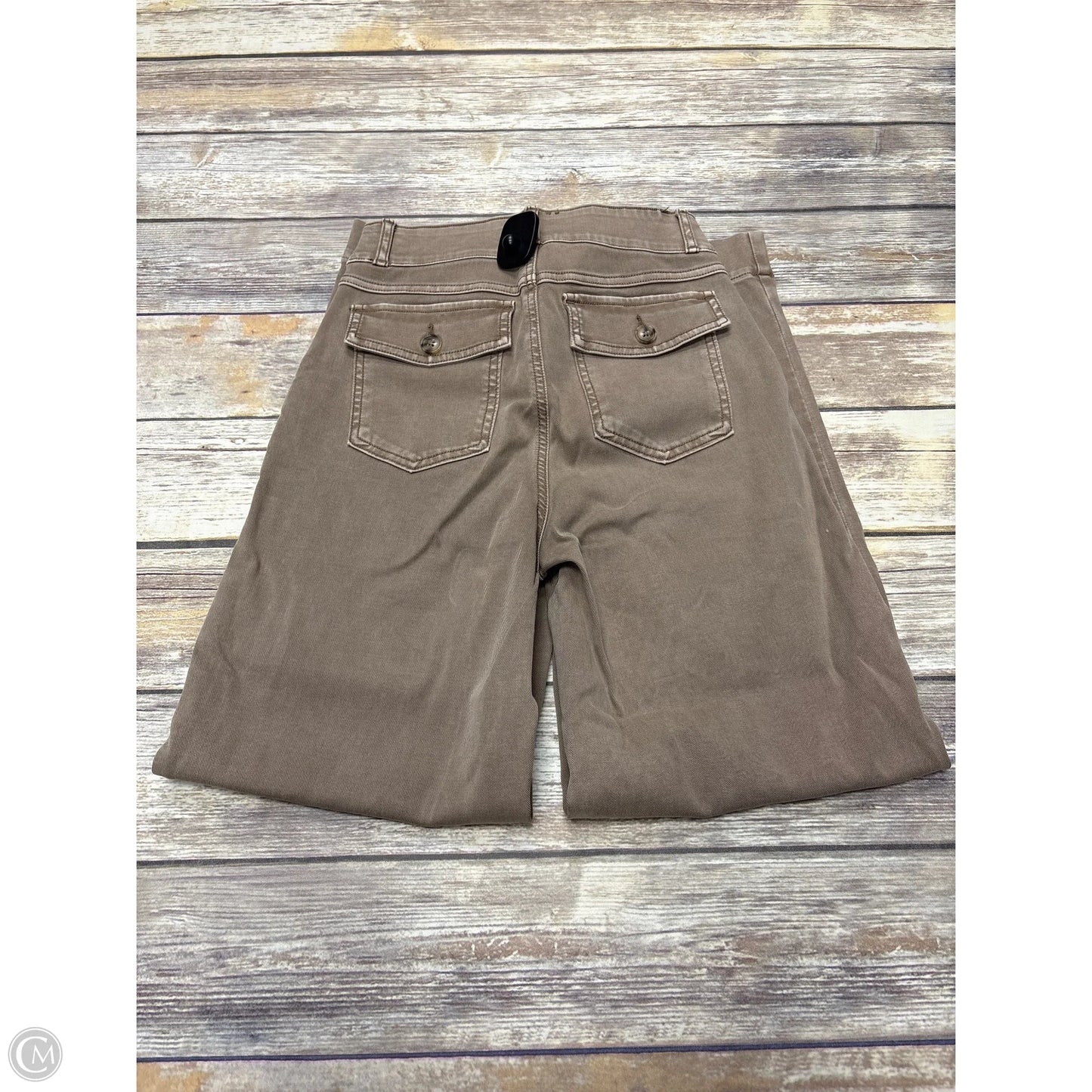 Pants Wide Leg By Spanx In Tan, Size: S