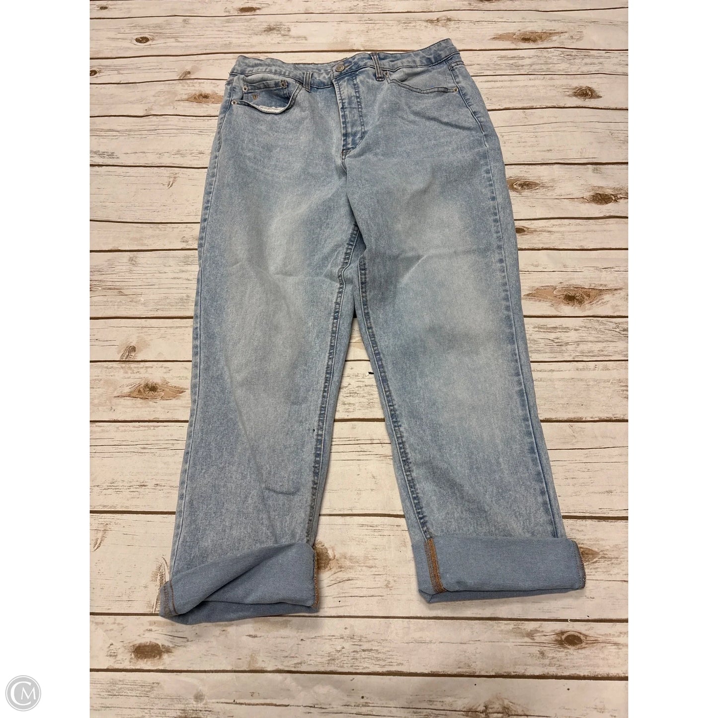 Jeans Designer By Frye In Blue Denim, Size: 10