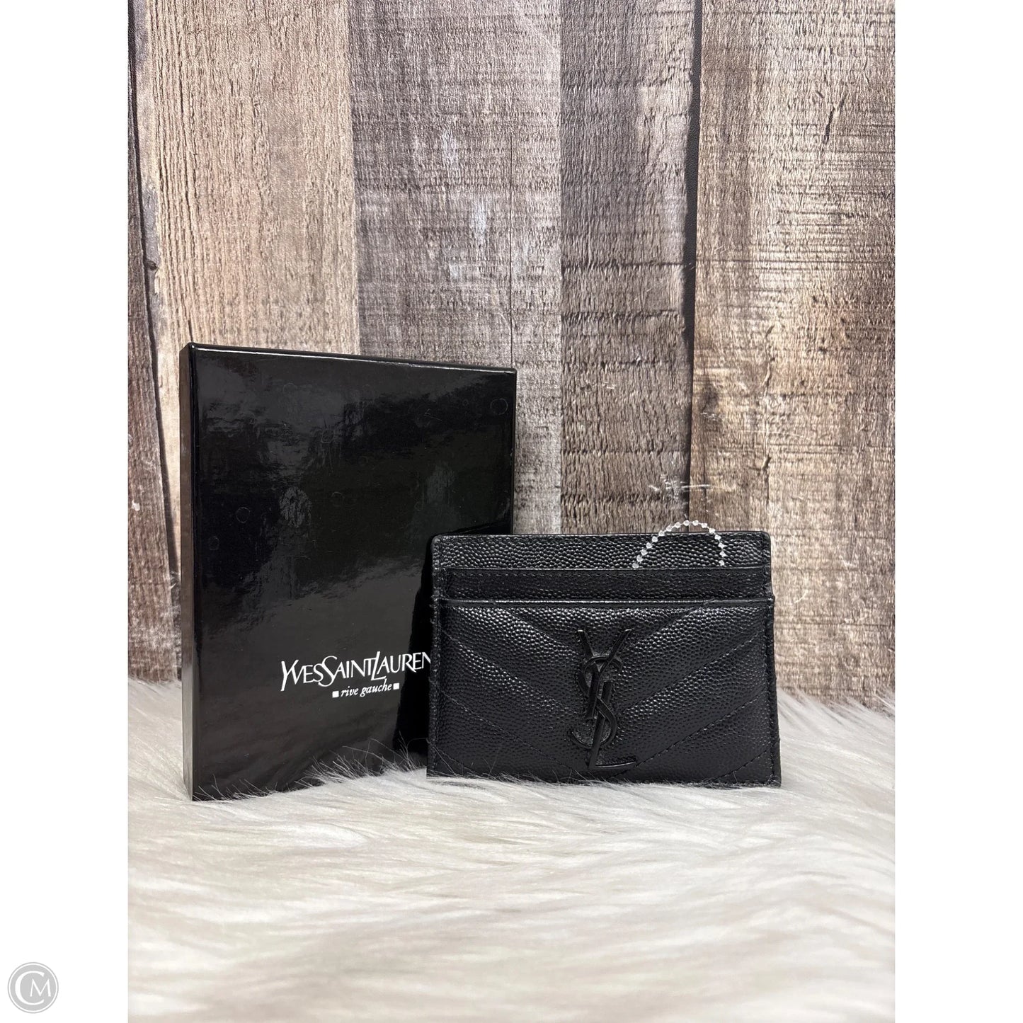 Wallet Luxury Designer By Yves Saint Laurent, Size: Small