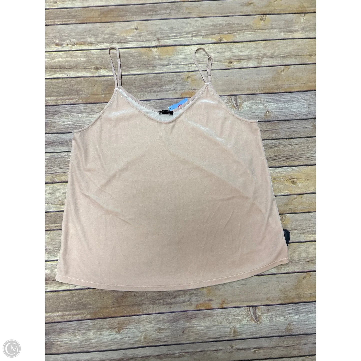 Top Sleeveless By Ann Taylor In Coral, Size: L