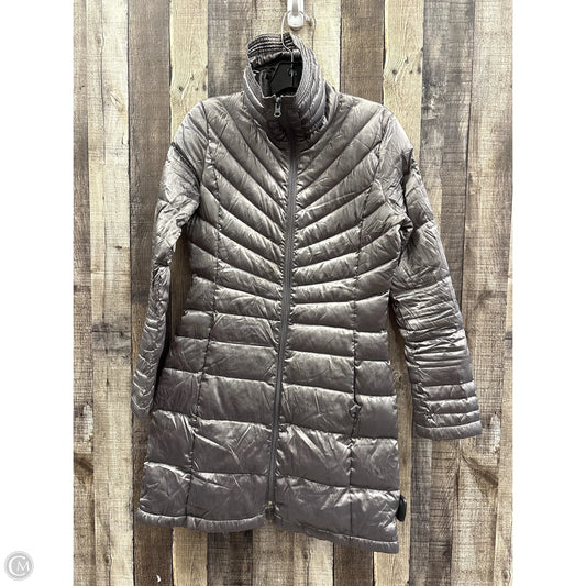 Jacket Puffer & Quilted By Bernardo In Grey, Size: Xs