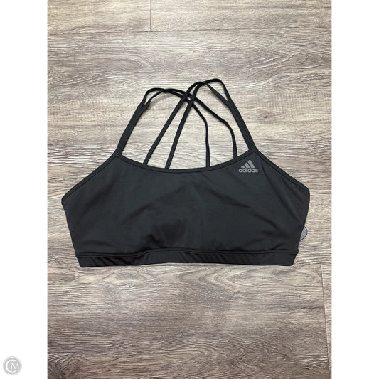 Athletic Bra By Adidas In Black, Size: Xl