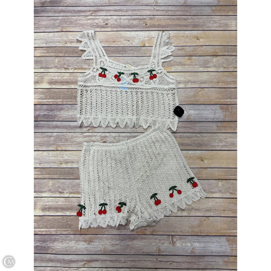 Shorts Set By Rebellion In Beige, Size: L