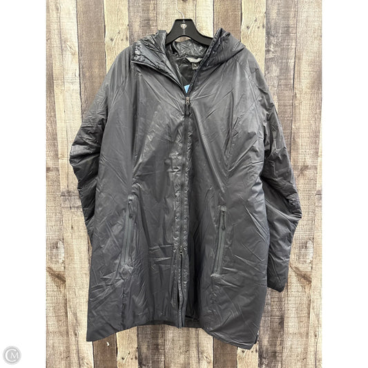 Coat Puffer & Quilted By Eddie Bauer In Grey, Size: 2x