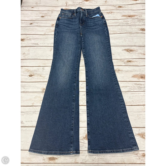 Jeans Flared By Madewell In Blue Denim, Size: 26