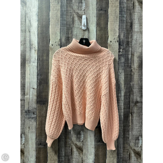 Sweater By Elie Tahari In Peach, Size: S