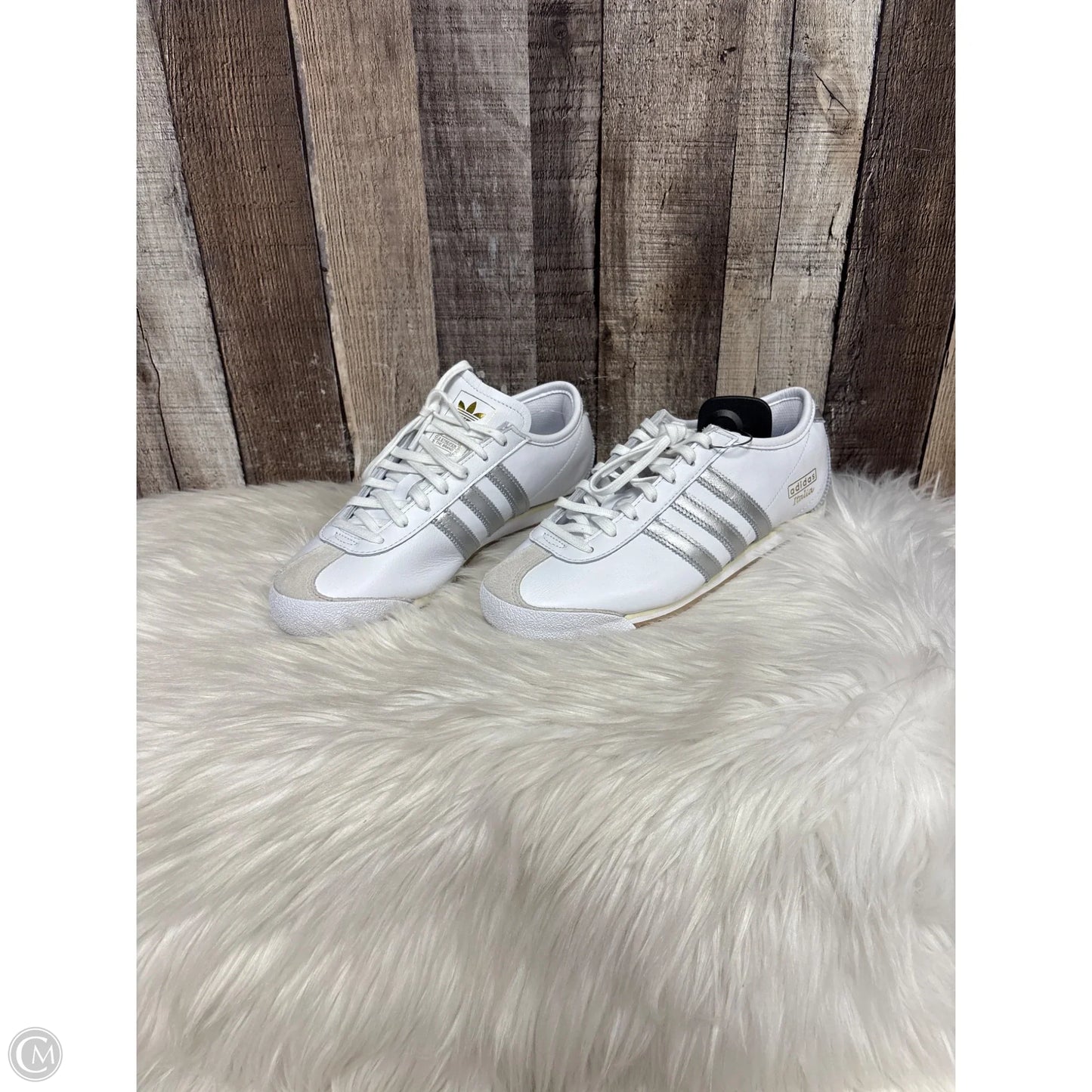 Shoes Athletic By Adidas In White, Size: 8