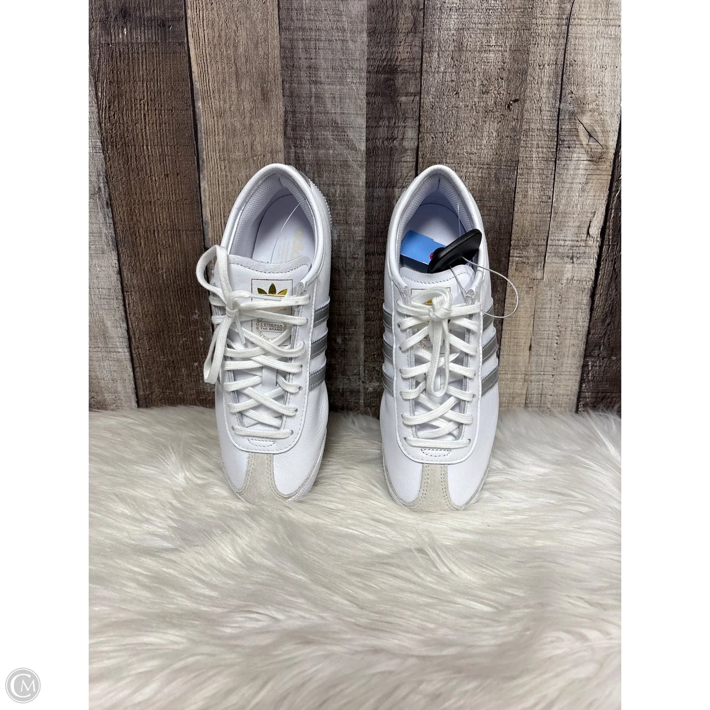 Shoes Athletic By Adidas In White, Size: 8