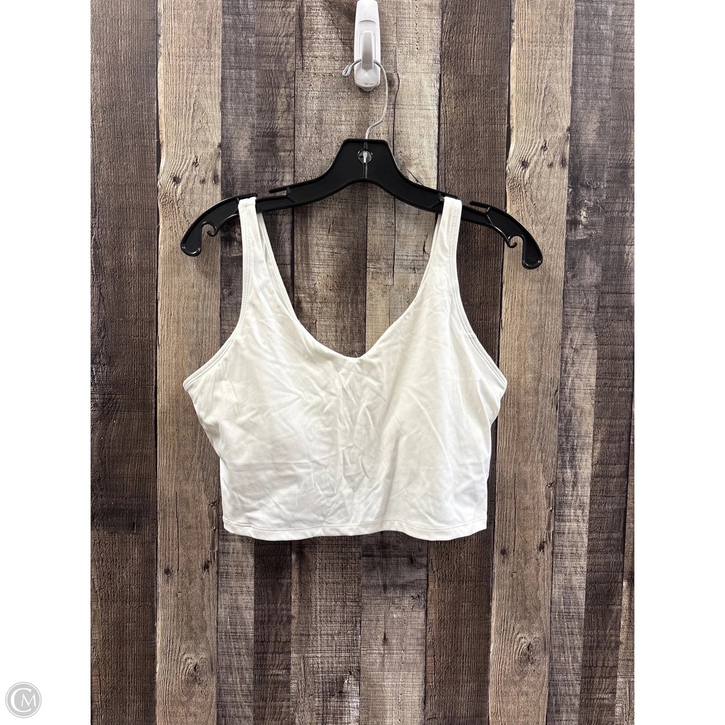 Athletic Bra By Halara In Ivory, Size: L