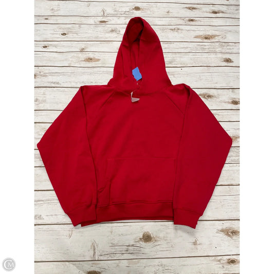 Sweatshirt Hoodie By Gap In Red, Size: S