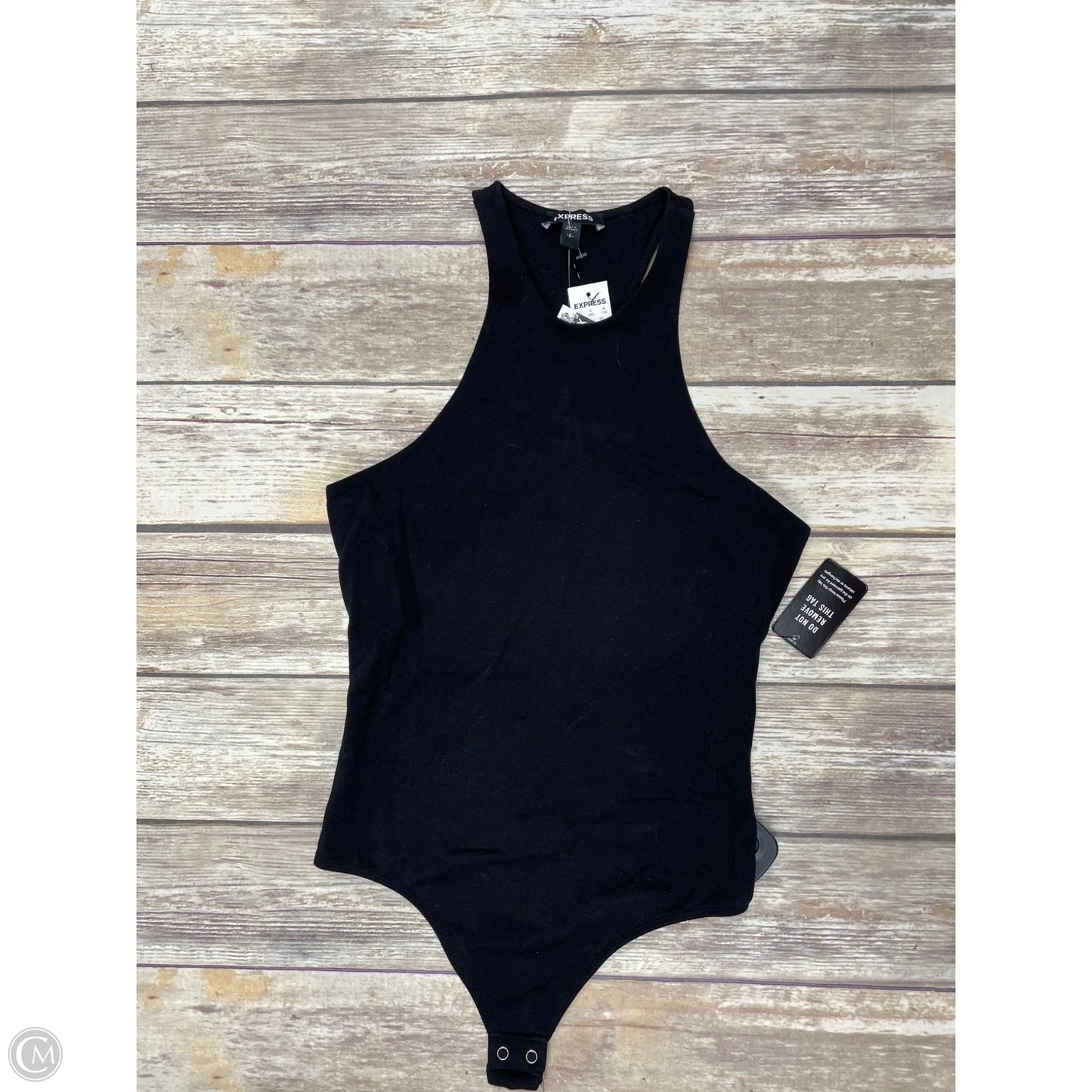 Bodysuit By Express In Black, Size: S